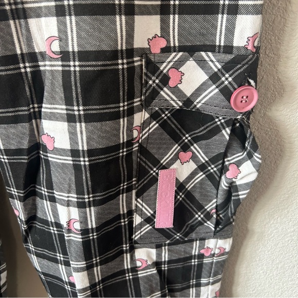 Blackmilk Tartan Heart Cargo Pants - Picture 5 of 11